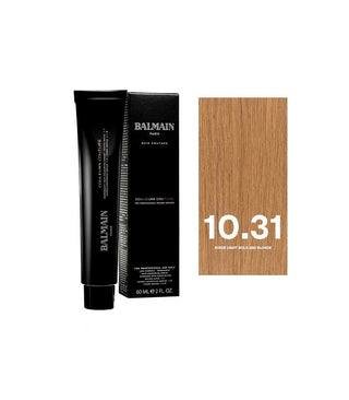 Balmain Professionnel Couleurs Couture Tintura Permanente Per Capelli 10.31 Super Light Gold Ash 60 ml