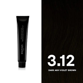 Balmain Professional Couleurs Couture Tinta permanente per capelli 3.12 Castano viola cenere scuro 60 ml
