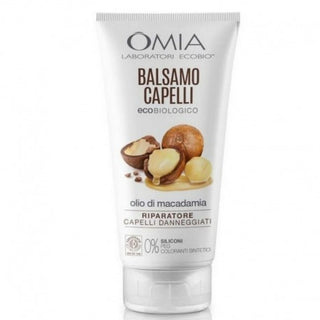 Omia Balsamo Eco Biologico Olio Di Macadamia Capelli Danneg.180 Ml