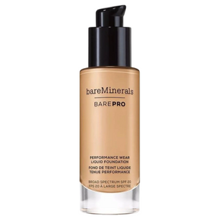 BareMinerals BarePro, fondotinta liquido, 15,5, caramello al burro, SPF20, 30 ml