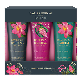 Baylis & Harding Cofanetto Regalo Boudoire - Paradiso Tropicale 3 × 50 Ml