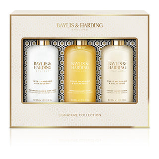 Baylis & harding Conjunto de presente de tangerina e toranja 3 x 300 ml