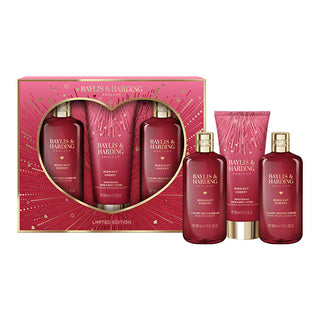 Baylis & Harding Kit Midnight Cherry, Set Regalo Da 3 Pezzi