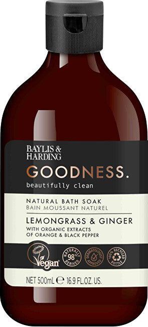 Baylis & Harding Goodness bagnoschiuma citronella e zenzero 500 ml
