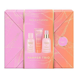 Baylis & Harding Set Per La Cura Del Corpo Jojoba, Vaniglia E Olio Di Mandorle 3 Pezzi