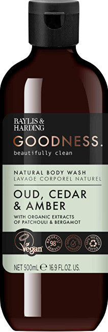 Baylis & Harding Goodness gel doccia oud, cedro e ambra 500 ml