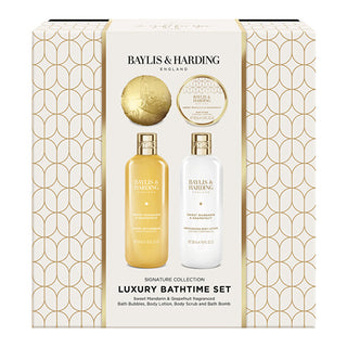 Baylis & Harding Set Regalo Per La Cura Del Bagno Al Mandarino E Pompelmo 4 Pezzi