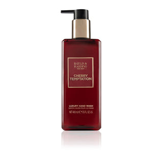 Baylis & Harding Sapone Liquido Per Le Mani The Edit Cherry Temptation (Sapone Liquido Per Le Mani Di Lusso) 400 Ml