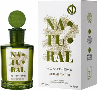 Monotheme natural cedar wood edt 100 ml vegan ok
