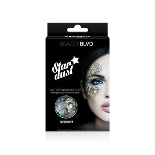 Beauty Blvd Stardust Supernova, ombretto glitterato, 75 g