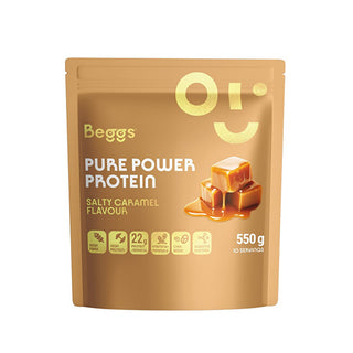 Beggs Beggs Pure Power Protein - Caramello Salato 550 G