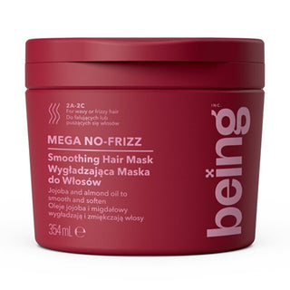 Being MEGA NO-FRIZZ maschera capelli anticrespo 354 ml