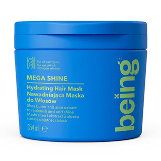 Being MEGA SHINE maschera capelli lucentezza 354 ml