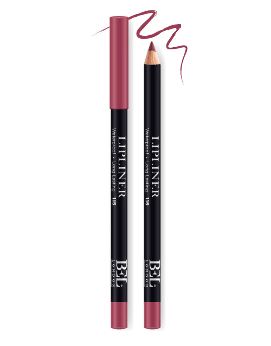 Bel London, Lápiz labial de contorno, aceite vegetal hidrogenado, resistente al agua, 115 g, 0,78 g