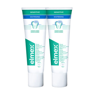Elmex Sensitiv e Teeth Whitening Toothpaste Whitening Duopack 2x 75 ml
