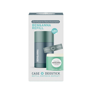 Ben & Anna Persian Lime deodorante stick con custodia 40 g