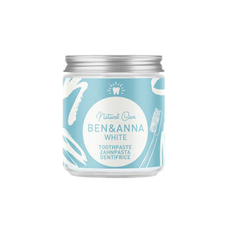 Ben & anna Toothpaste in glass White Toothpaste 100 ml
