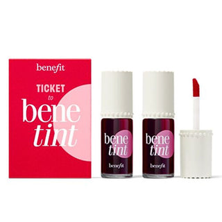 Benefit Ticke to Benetint Duo Set liquid lip and cheek color Set regalo