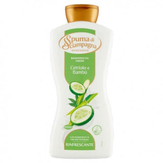 Spuma Di Sciampagna Benessere Bagnodoccia Crema Cetriolo E Bambu 650 Ml