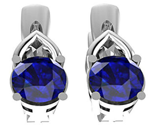 Beneto Exclusive Orecchini in argento con zaffiri SAFAGUC1949