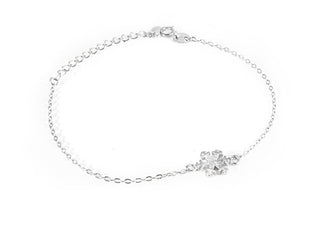 Beneto Prachtige sneeuwvlok zilveren armband AGB637/21