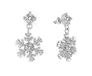 Beneto Orecchini In Argento Fiocchi Agup2752