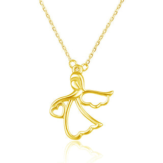 Beneto Gold plated Collana with angel AGS1326 / 47-GOLD