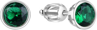 Beneto Orecchini In Argento Con Zircone Scintillante Agup1719S