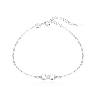 Beneto Zilveren armband met oneindigheidssymbool AGB404/21