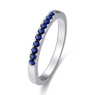 Beneto Silver ring with zirconia AGG327 - Circuit: 50 mm