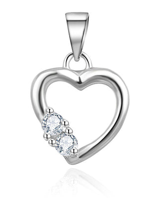 Beneto Ciondolo cuore in argento AGH672