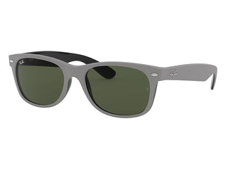 Benetton United Colors of Benetton Occhiali da sole Wayfarer con stampa grigia unisex