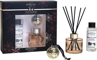 Maison Berger Paris Gift Set Aroma Diffuser Pomelis with Scented Ceramics Vanilla Magnificence 