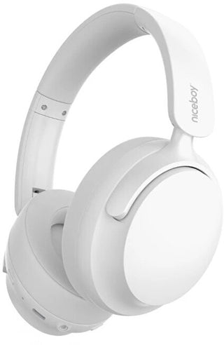 Niceboy Stellar White Wireless Headphones