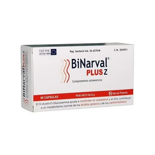 Narval Pharma Binarval Plus 760 mg 60 capsule — Integratore