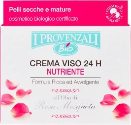 I Provenzali Bio Crema Viso 24 H Nutriente Pelli Secche E Mature 50 Ml