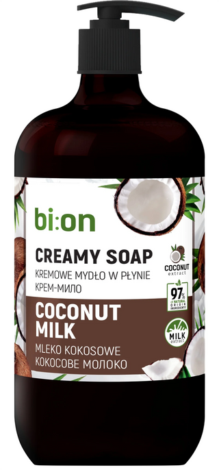 Bio naturell Latte Di Cocco, Sapone Liquido, Per Le Mani, 946 ml