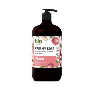 Bio naturell Sapone Liquido Alla Pesca, Idratante, Per Le Mani, 946 ml