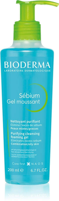 Bioderma Sebio čisticí pěnivý gel 200ml