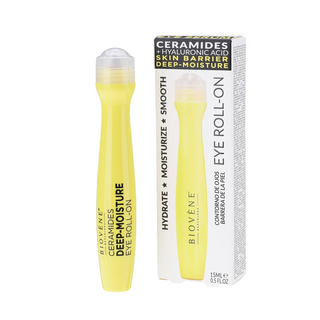 Biovene Ceramidi, Idratante e Levigante, Roll-On Occhi, 15 ml