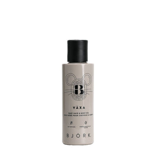 Bjork Vaxa Baby Nourishes & Smoothes Hair & Body Oil 125ml