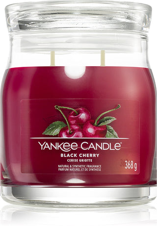 Yankee Candle דובדבן שחור 368 גרם 