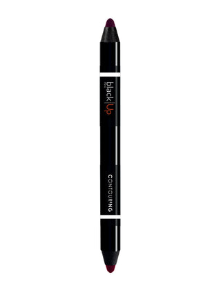 Black Up, Ombre Lips, Double-ended Lip Pencil, 02, 2.7 g