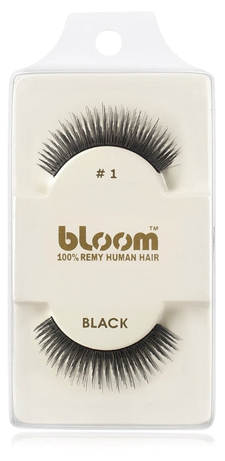 Bloom Natural No. 1 Nero 1 cm — Ciglia finte