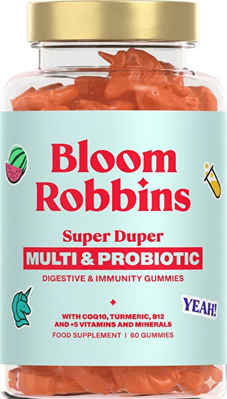 Bloom robbins Multi & Probiotic gummies 60 pieces