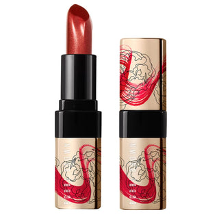 Bobbi Brown, Luxe Metal, Paraben Free, Metallic, Cream Lipstick, Firecracker, 3.5g