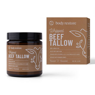 Body restore Whipped Beef Tallow Unscented Crema corpo 71 g