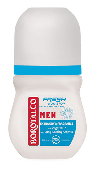 Borotalco Deodorante Roll-On Men Fresh Oceanic Woods (Deo Roll On) 50 Ml