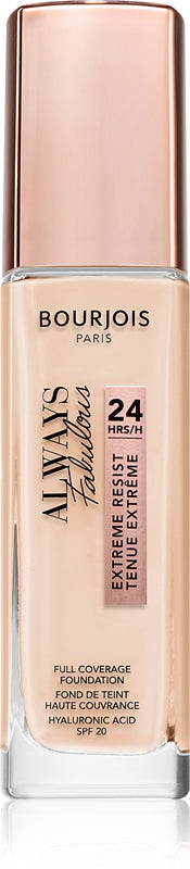 Bourjois Always Fabulous long-lasting foundation SPF 20 color 105 Natural Ivory 30 ml