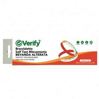 Verify Braccialetto Self Test Rilevamento Bevanda Alterata